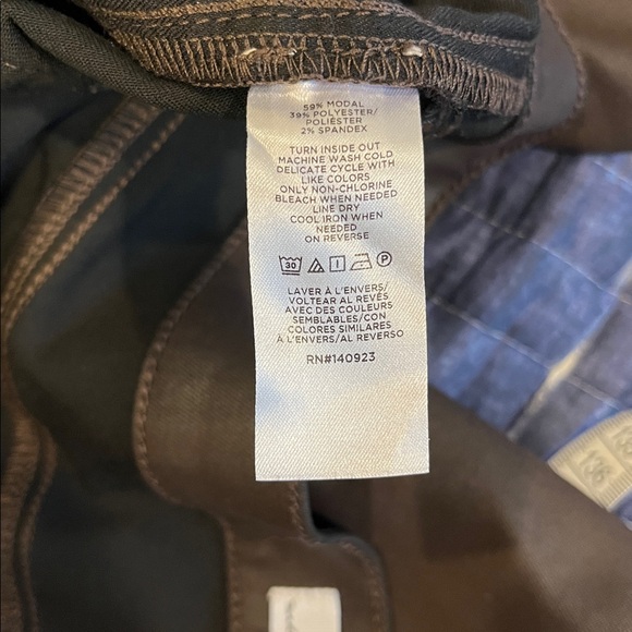 Loft The Kick Crop Brown Pants - Picture 8 of 8